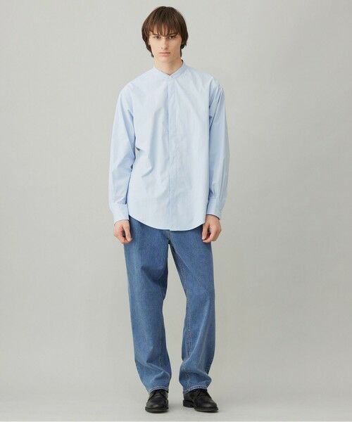 UNFILO / アンフィーロ シャツ・ブラウス | コンフォートシャツ バンドカラー | 詳細1