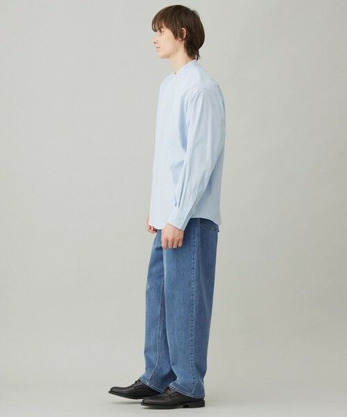 UNFILO / アンフィーロ シャツ・ブラウス | コンフォートシャツ バンドカラー | 詳細2