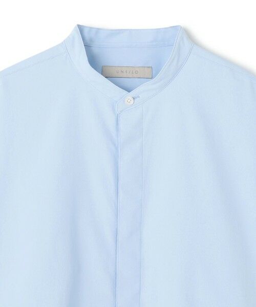 UNFILO / アンフィーロ シャツ・ブラウス | コンフォートシャツ バンドカラー | 詳細6