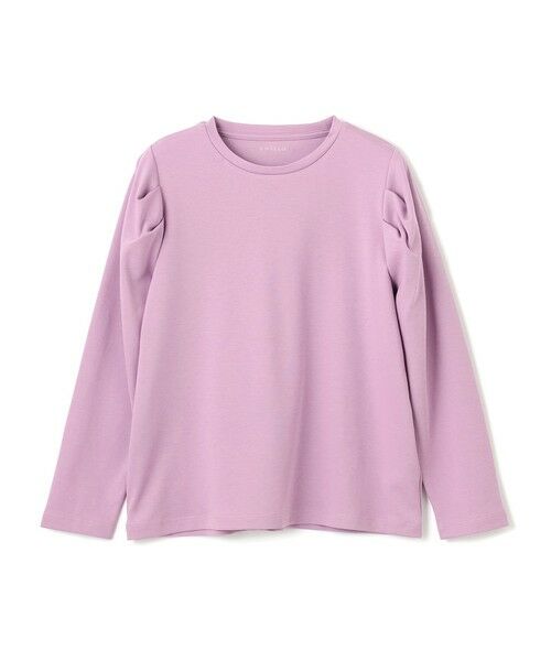 UNFILO / アンフィーロ カットソー | 【110-150cm】タックスリーブTシャツ | 詳細5