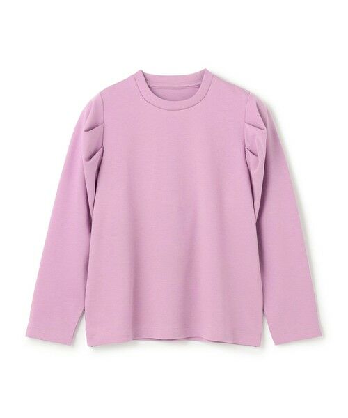 UNFILO/アンフィーロ 【110-150cm】タックスリーブTシャツ ラベンダー 140 UNFILO/アンフィーロ 【110-150cm】タックスリーブTシャツ ラベンダー 140