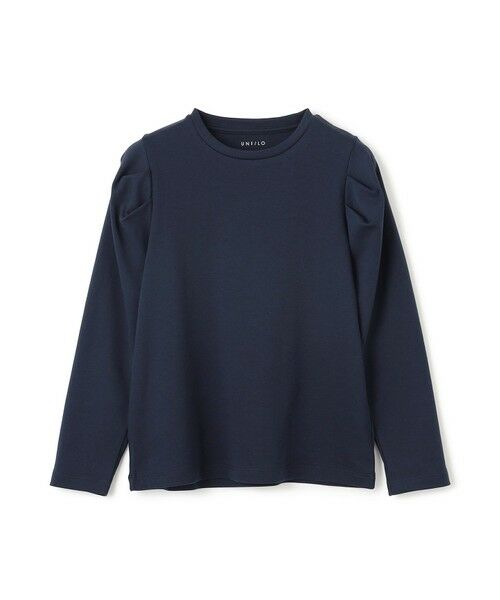 UNFILO / アンフィーロ カットソー | 【110-150cm】タックスリーブTシャツ | 詳細8