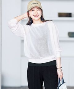 UNFILO / アンフィーロ ニット・セーター | ラメシアー ニット