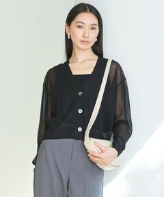 UNFILO / アンフィーロ カーディガン・ボレロ | ラメシアー カーディガン