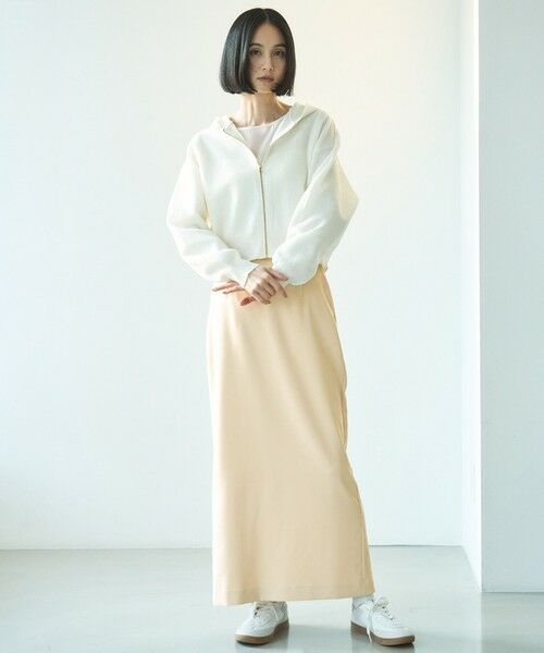 UNFILO / アンフィーロ ニット・セーター | シアーダンボールニット ZIPフーディ | 詳細4