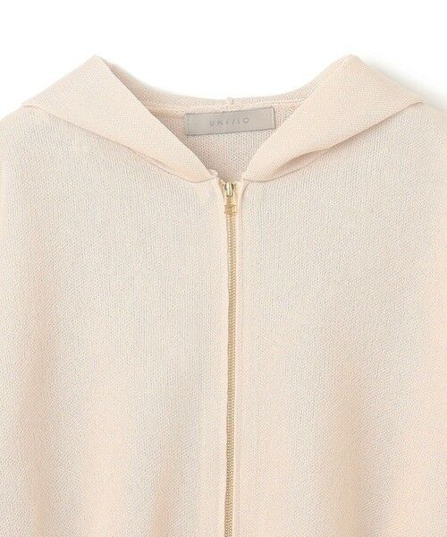 UNFILO / アンフィーロ ニット・セーター | シアーダンボールニット ZIPフーディ | 詳細10