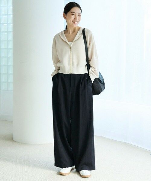 UNFILO / アンフィーロ ニット・セーター | シアーダンボールニット ZIPフーディ | 詳細7