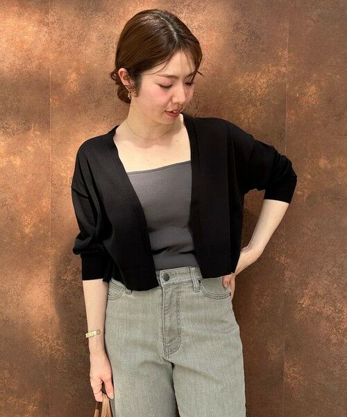 UNFILO / アンフィーロ カーディガン・ボレロ | イージー ショート カーディガン | 詳細20