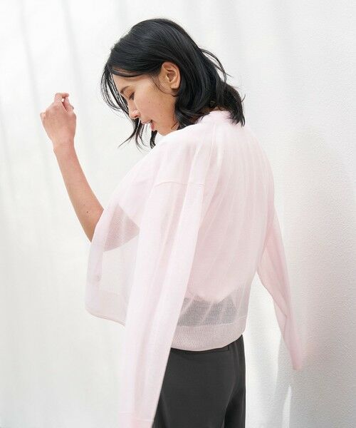UNFILO / アンフィーロ カーディガン・ボレロ | ラメシアー カーディガン | 詳細7