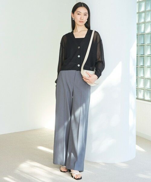 UNFILO / アンフィーロ カーディガン・ボレロ | ラメシアー カーディガン | 詳細18