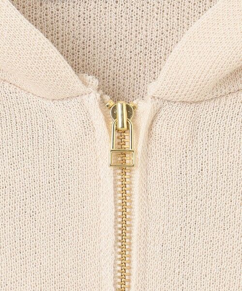 UNFILO / アンフィーロ ニット・セーター | シアーダンボールニット ZIPフーディ | 詳細13