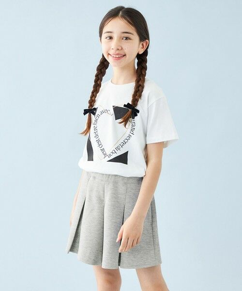 UNFILO / アンフィーロ ミニ・ひざ丈スカート | 【110-150cm】BEAUTY FORM JERSEY スコート | 詳細12