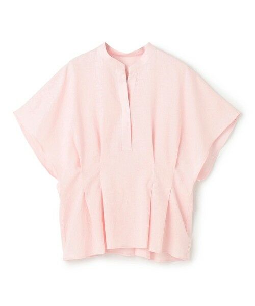 UNFILO / アンフィーロ シャツ・ブラウス | リネンレーヨン タックブラウス | 詳細6