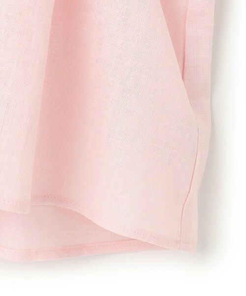 UNFILO / アンフィーロ シャツ・ブラウス | リネンレーヨン タックブラウス | 詳細9