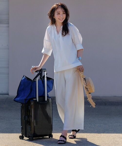 UNFILO / アンフィーロ シャツ・ブラウス | FINE MOVE ランタンブラウス | 詳細1