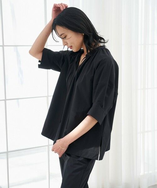 UNFILO / アンフィーロ シャツ・ブラウス | FINE MOVE ランタンブラウス | 詳細8