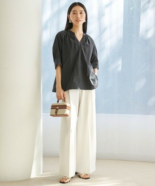 UNFILO / アンフィーロ シャツ・ブラウス | FINE MOVE ランタンブラウス | 詳細20