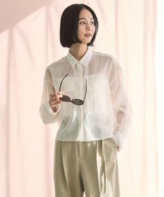 UNFILO / アンフィーロ シャツ・ブラウス | シアークロップドシャツ