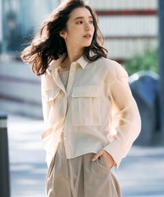 「UNFILO」 長袖ブラウス SMALL ブルー レディース UNFILO 「UNFILO」 長袖シャツ SMALL ブルー レディース