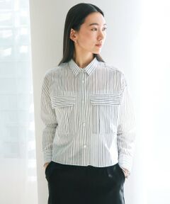 UNFILO / アンフィーロ シャツ・ブラウス | シアークロップドシャツ