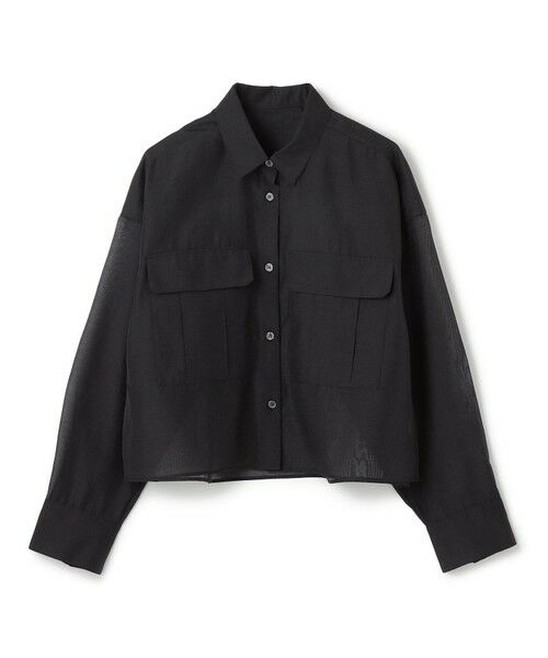 UNFILO / アンフィーロ シャツ・ブラウス | シアークロップドシャツ | 詳細23