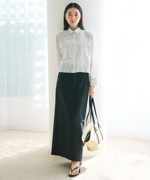 UNFILO / アンフィーロ シャツ・ブラウス | シアークロップドシャツ | 詳細27