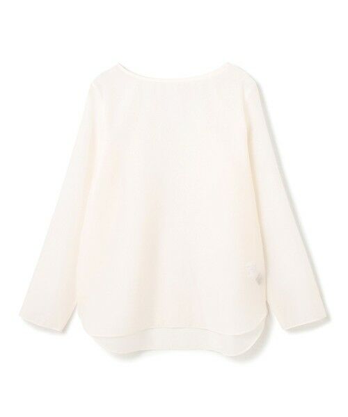 UNFILO / アンフィーロ シャツ・ブラウス | シアー ラウンドテールブラウス | 詳細4