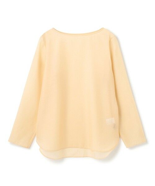 UNFILO / アンフィーロ シャツ・ブラウス | シアー ラウンドテールブラウス | 詳細10