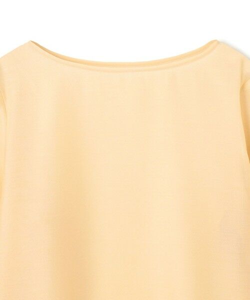 UNFILO / アンフィーロ シャツ・ブラウス | シアー ラウンドテールブラウス | 詳細12