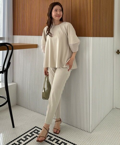 UNFILO / アンフィーロ シャツ・ブラウス | BEAUTY MOVE シアースリーブブラウス | 詳細3