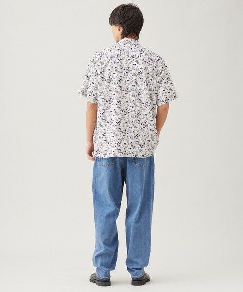 UNFILO / アンフィーロ シャツ・ブラウス | ボタニカルプリント オープンカラーシャツ【ギフトにもおすすめ】 | 詳細3