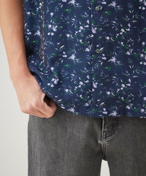 UNFILO / アンフィーロ シャツ・ブラウス | ボタニカルプリント オープンカラーシャツ【ギフトにもおすすめ】 | 詳細18