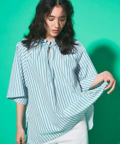 UNFILO / アンフィーロ シャツ・ブラウス | フリルネック ブラウス