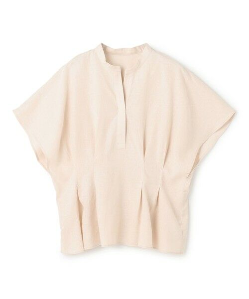 UNFILO / アンフィーロ シャツ・ブラウス | リネンレーヨン タックブラウス | 詳細14