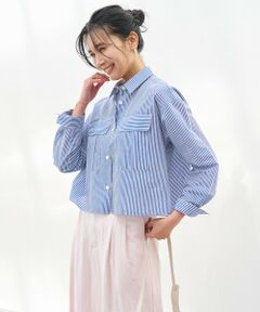 UNFILO / アンフィーロ シャツ・ブラウス | シアークロップドシャツ