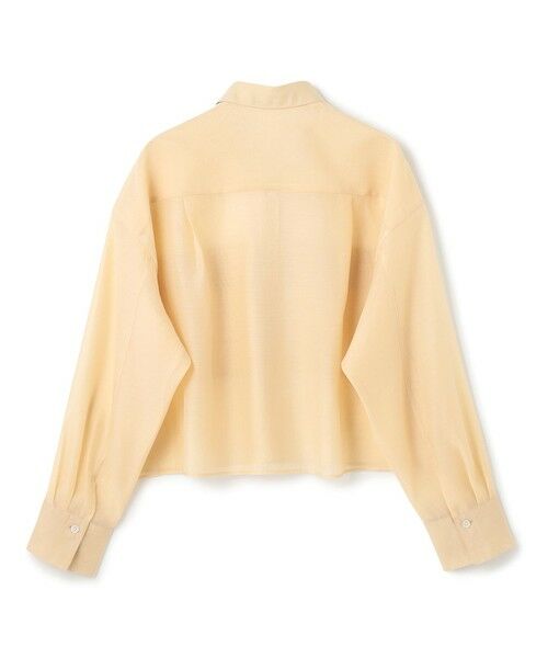 UNFILO / アンフィーロ シャツ・ブラウス | シアークロップドシャツ | 詳細14