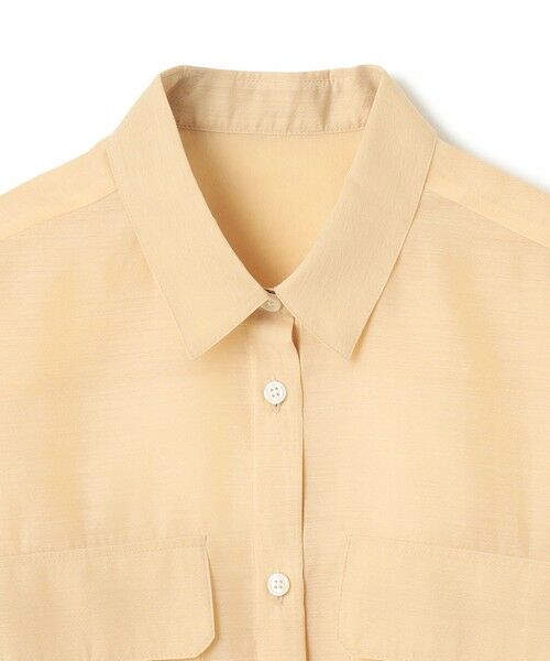 UNFILO / アンフィーロ シャツ・ブラウス | シアークロップドシャツ | 詳細15