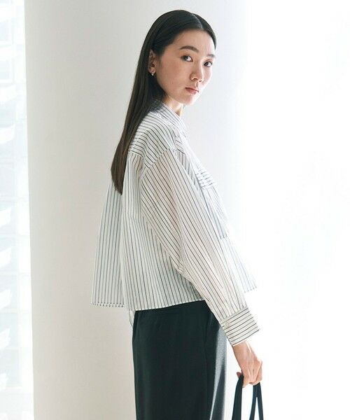 UNFILO / アンフィーロ シャツ・ブラウス | シアークロップドシャツ | 詳細25
