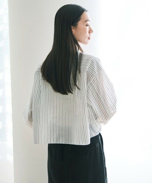 UNFILO / アンフィーロ シャツ・ブラウス | シアークロップドシャツ | 詳細26