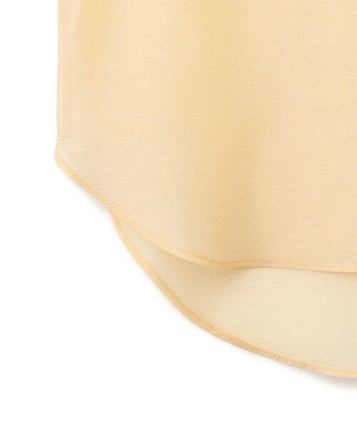 UNFILO / アンフィーロ シャツ・ブラウス | シアー ラウンドテールブラウス | 詳細14