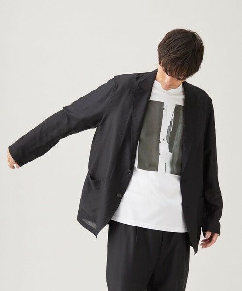 UNFILO / アンフィーロ テーラードジャケット | ライトウェイトシアー テーラードジャケット | 詳細4