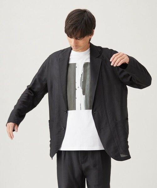 UNFILO / アンフィーロ テーラードジャケット | ライトウェイトシアー テーラードジャケット | 詳細5