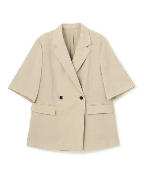 UNFILO / アンフィーロ テーラードジャケット | TENNEN TOUCH ハーフスリーブジャケット | 詳細1