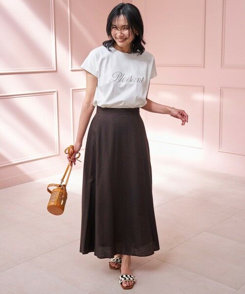 UNFILO / アンフィーロ カットソー | 【新色追加】BEAUTY FORM-Tコットン ロゴフレンチT | 詳細15