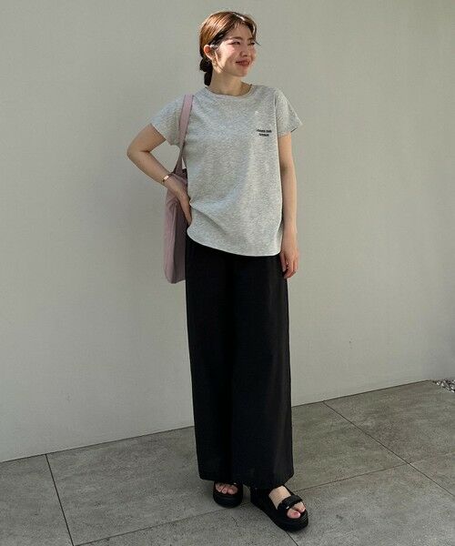 UNFILO / アンフィーロ カットソー | 【新色追加】BEAUTY FORM-Tコットン ロゴフレンチT | 詳細26