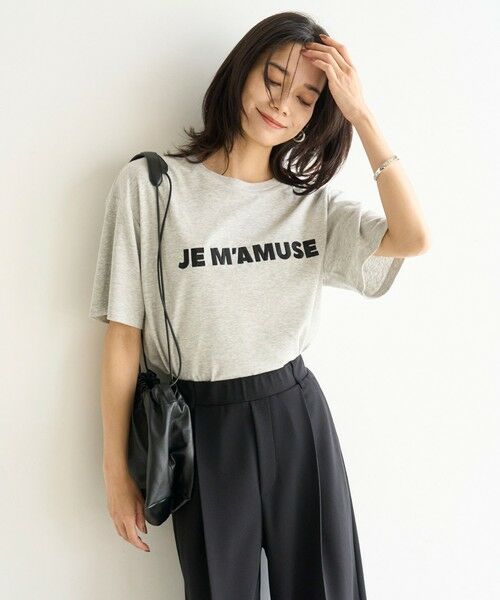 UNFILO / アンフィーロ カットソー | BEAUTY FORM-Tコットン ロゴ半袖T | 詳細12