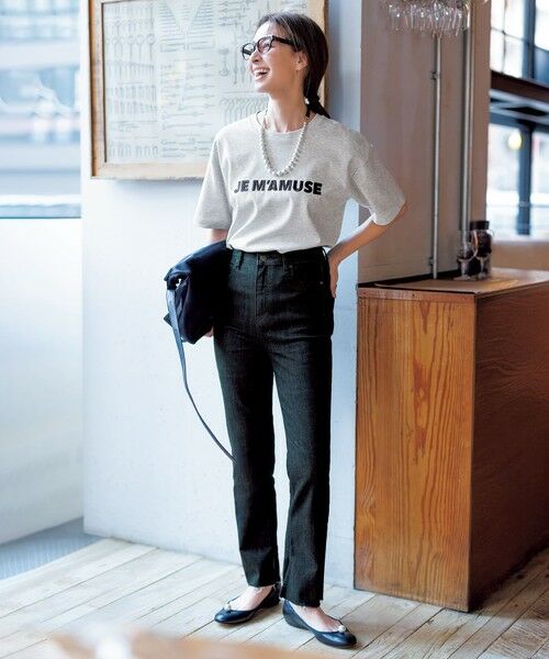 UNFILO / アンフィーロ カットソー | BEAUTY FORM-Tコットン ロゴ半袖T | 詳細6