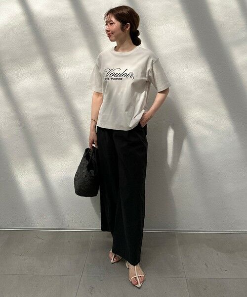 UNFILO / アンフィーロ カットソー | BEAUTY FORM-Tコットン ロゴ半袖T | 詳細28