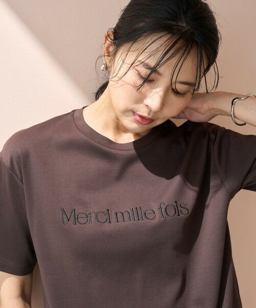 UNFILO / アンフィーロ カットソー | BEAUTY FORM-Tコットン ロゴ半袖T | 詳細30