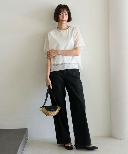 UNFILO / アンフィーロ カットソー | シアーレイヤードT | 詳細3